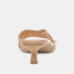 BRYANT HEELS CAMEL SUEDE