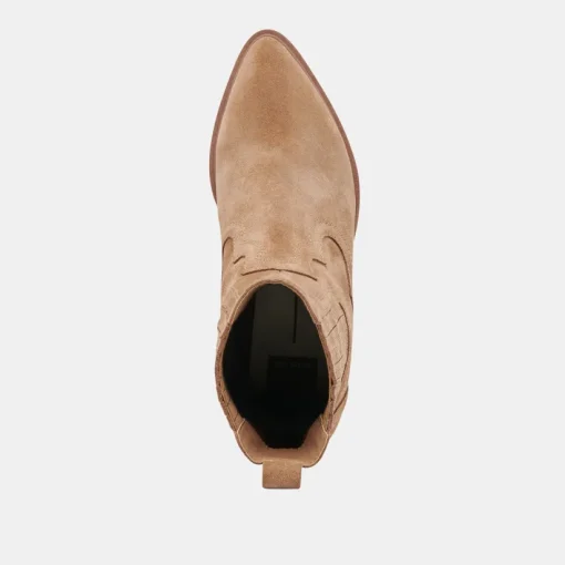 BRYLEE H2O BOOTIES MUSHROOM SUEDE
