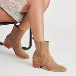 BRYLEE H2O BOOTIES MUSHROOM SUEDE