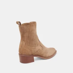 BRYLEE H2O BOOTIES MUSHROOM SUEDE
