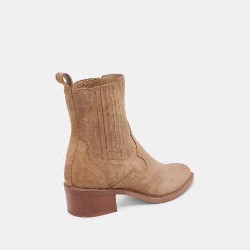 BRYLEE H2O BOOTIES MUSHROOM SUEDE