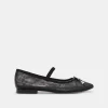 CADEL BALLET FLATS BLACK PEARLS