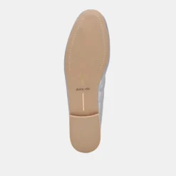 CADEL BALLET FLATS SILVER MESH