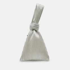 CAREY HANDBAG SILVER STELLA