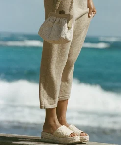 CHAVI SANDALS LT NATURAL RAFFIA