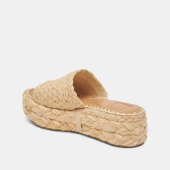 CHAVI SANDALS LT NATURAL RAFFIA