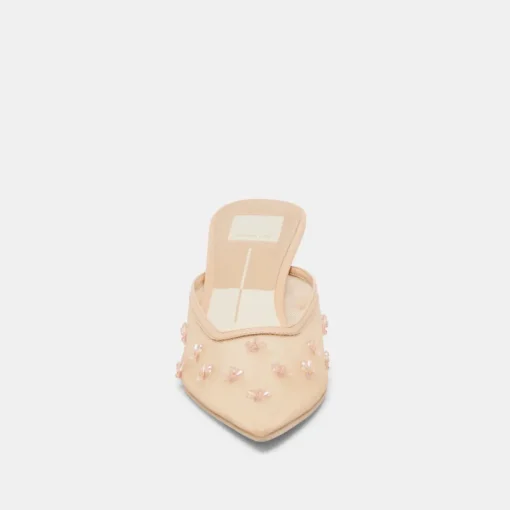 CLARA HEELS FRENCH VANILLA MESH