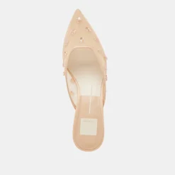 CLARA HEELS FRENCH VANILLA MESH