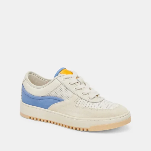 CYRIL SNEAKERS BLUE MULTI LEATHER