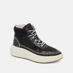 DALEY SNEAKERS BLACK MULTI SUEDE