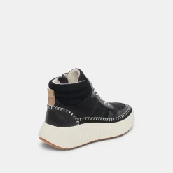 DALEY SNEAKERS BLACK MULTI SUEDE