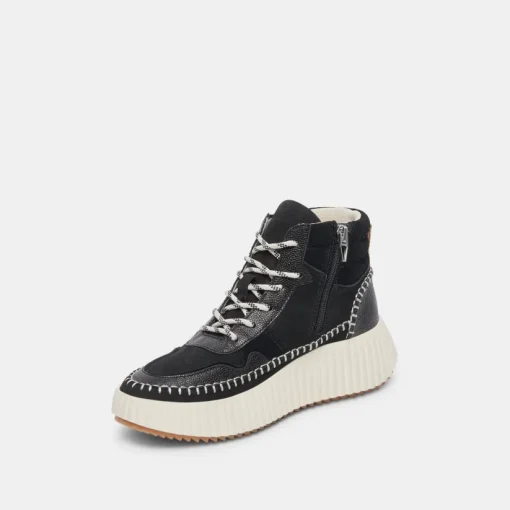 DALEY SNEAKERS BLACK MULTI SUEDE