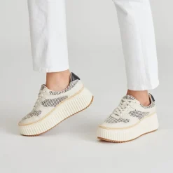 DANDI SNEAKERS BLACK NATURAL RAFFIA