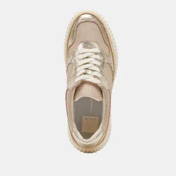 DANDI SNEAKERS LIGHT GOLD WOVEN