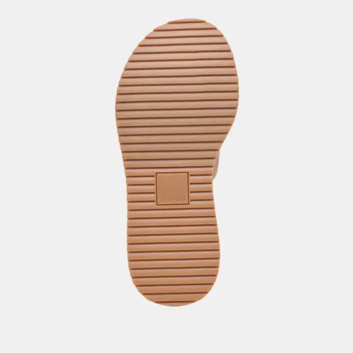 DARCEL SANDALS TAN LEATHER