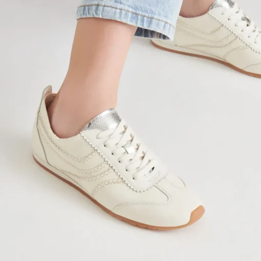 DELANY SNEAKERS OFF WHITE LEATHER
