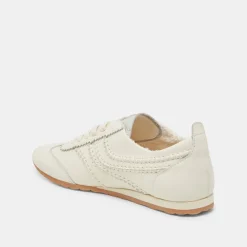 DELANY SNEAKERS OFF WHITE LEATHER