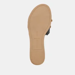 DESA SANDALS BLACK LEATHER
