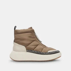 DEVLIN SNEAKERS OLIVE MULTI NYLON