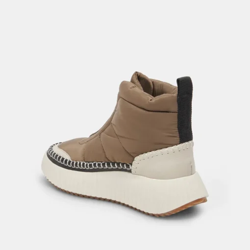 DEVLIN SNEAKERS OLIVE MULTI NYLON