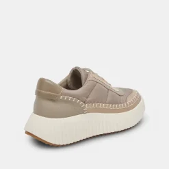 DOLEN NYLON SNEAKERS DK TAUPE NYLON