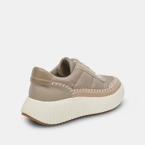 DOLEN NYLON SNEAKERS DK TAUPE NYLON