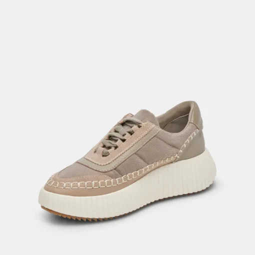 DOLEN NYLON SNEAKERS DK TAUPE NYLON