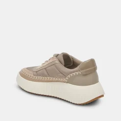 DOLEN NYLON SNEAKERS DK TAUPE NYLON