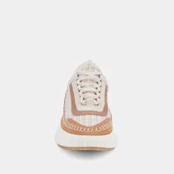 DOLEN SNEAKERS BROWN MULTI WOVEN