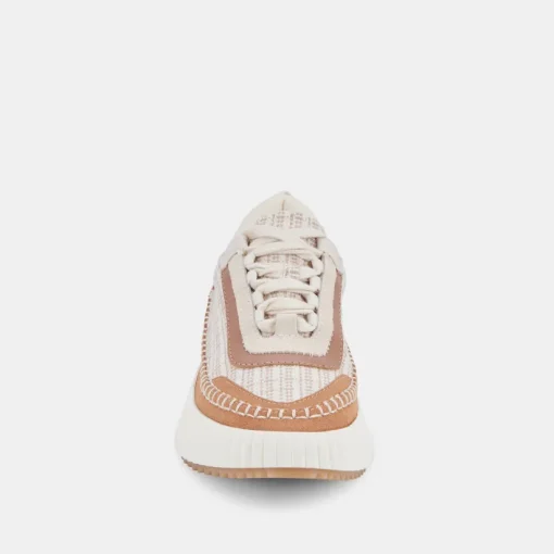 DOLEN SNEAKERS BROWN MULTI WOVEN