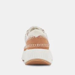 DOLEN SNEAKERS BROWN MULTI WOVEN