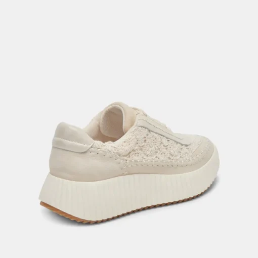 DOLEN SNEAKERS ECRU LACE