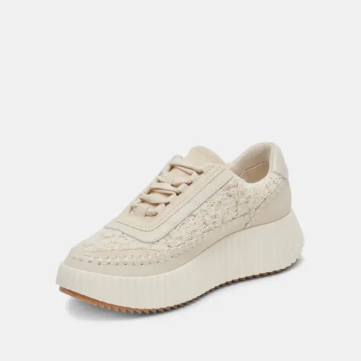 DOLEN SNEAKERS ECRU LACE