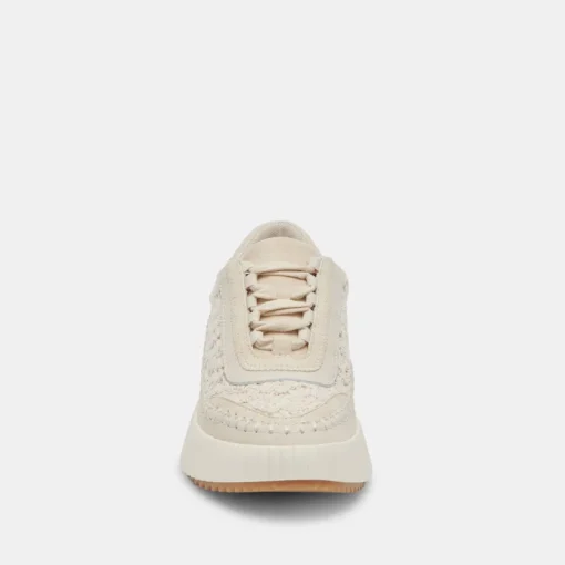 DOLEN SNEAKERS ECRU LACE