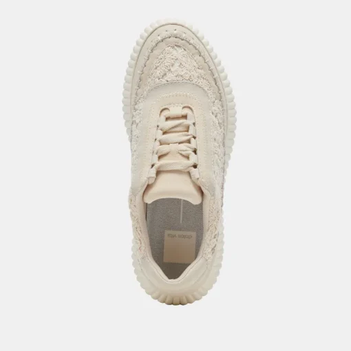 DOLEN SNEAKERS ECRU LACE