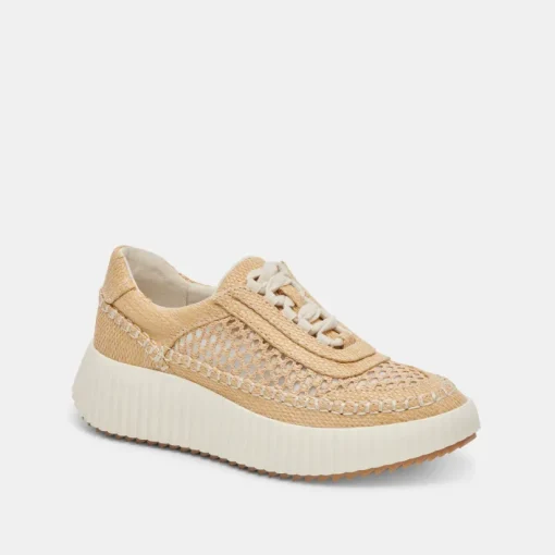 DOLEN SNEAKERS LT NATURAL RAFFIA