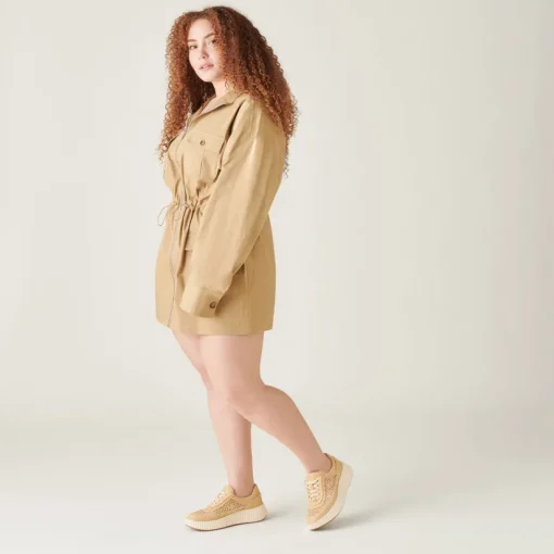 DOLEN SNEAKERS LT NATURAL RAFFIA