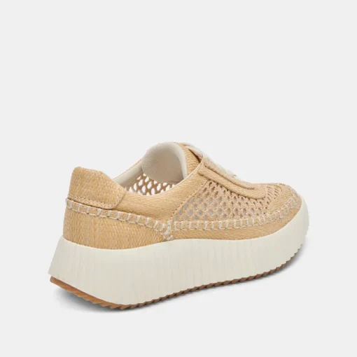 DOLEN SNEAKERS LT NATURAL RAFFIA