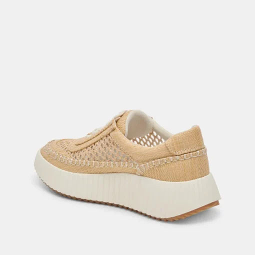 DOLEN SNEAKERS LT NATURAL RAFFIA