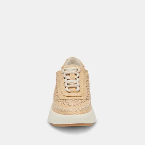 DOLEN SNEAKERS LT NATURAL RAFFIA