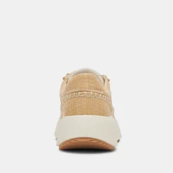 DOLEN SNEAKERS LT NATURAL RAFFIA