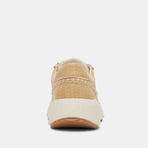 DOLEN SNEAKERS LT NATURAL RAFFIA