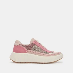 DOLEN SNEAKERS PINK MULTI WOVEN