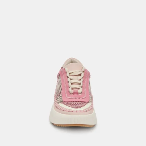 DOLEN SNEAKERS PINK MULTI WOVEN