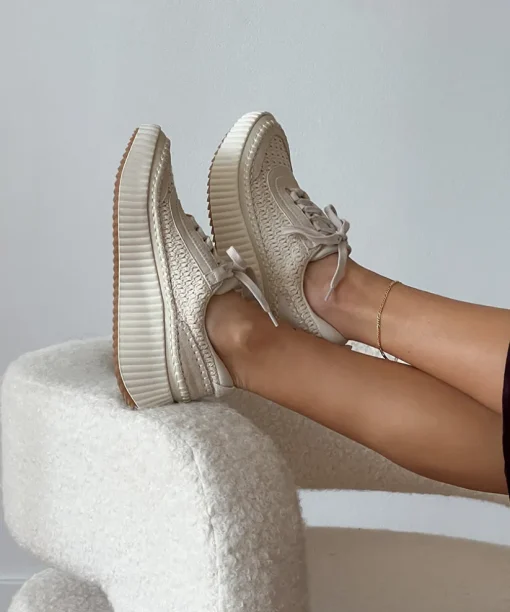 DOLEN SNEAKERS SANDSTONE KNIT