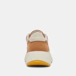 DOLEN SNEAKERS TAN MULTI RAFFIA