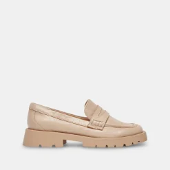 ELIAS WIDE FLATS SESAME CRINKLE PATENT