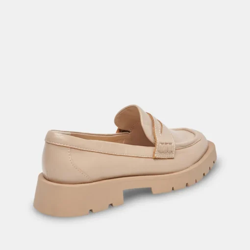 ELIAS WIDE FLATS SESAME CRINKLE PATENT