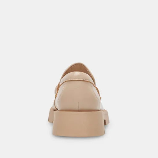 ELIAS WIDE FLATS SESAME CRINKLE PATENT