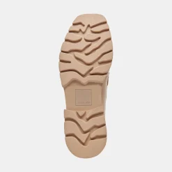 ELIAS WIDE FLATS SESAME CRINKLE PATENT